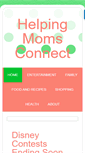 Mobile Screenshot of helpingmomsconnect.com